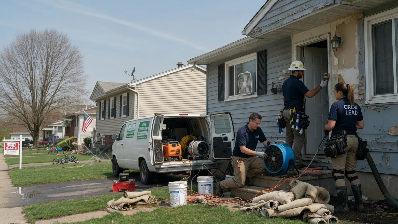 Flood Cleanup in White Oak, MD near me